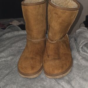 UGG Tan Ankle Boots